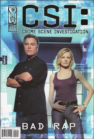 CSI: Crime Scene Investigation-Bad Rap issue 2 Blue Border Cover