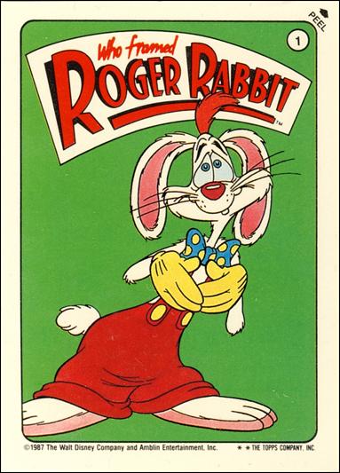 Who Framed Roger Rabbit? (Sticker Subset) card 1
