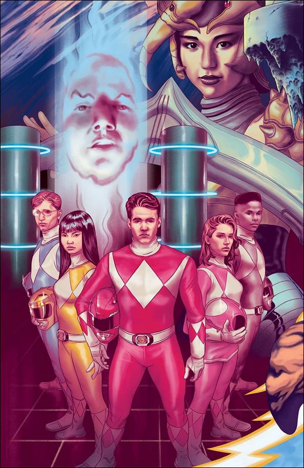 Mighty Morphin Power Rangers issue 19-C Steve Morris 1:20 Cover