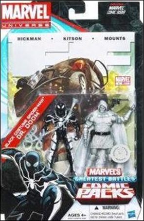 Marvel Universe: Marvel's Greatest Battles (Comic-Packs) figure 14 Spider-Man and Doctor Doom