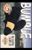 Beanie Babies Series 1 (Base Set) card 58 Bumble the Bee