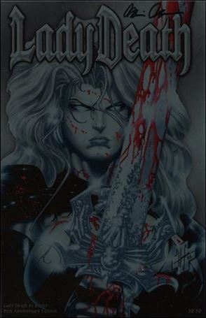 Lady Death (1994) issue 1-CW Silver 20th Anniversary Edition 1/50