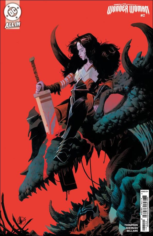 Absolute Wonder Woman issue 2-D Matteo Scalera 1:25 Cardstock Cover