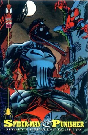 Amazing Spider-Man (Base Set) card 84 Spider-Man & Punisher