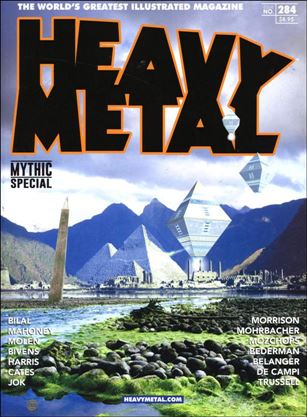 Heavy Metal issue 284-C Derek Riggs Cover