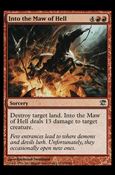 Magic the Gathering: Innistrad (Base Set) card 150 Into the Maw of Hell