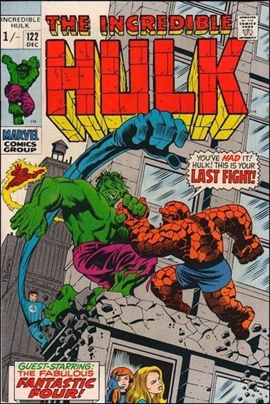 Incredible Hulk (1968) issue 122-B UK Price Cover
