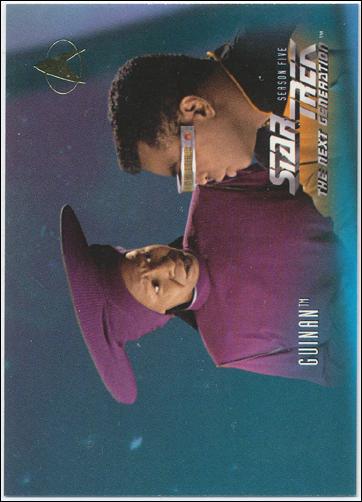 Star Trek: The Next Generation - The Episode Collection Season Five (Base Set) card 519 Guinan
