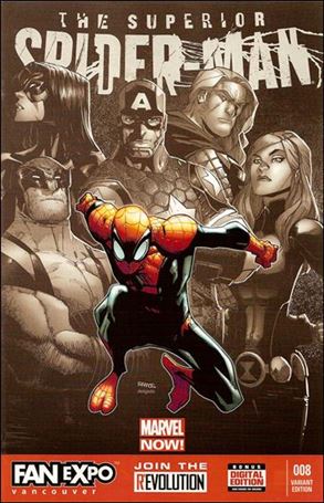 Superior Spider-Man (2013) issue 8-B Fan Expo Vancouver Cover