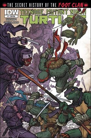 Teenage Mutant Ninja Turtles: The Secret History of the Foot Clan issue 1-B Rafael Grampa 1:10 Cover
