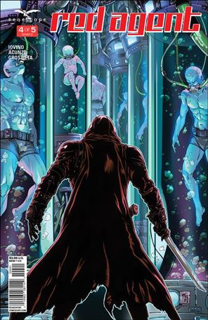 Red Agent issue 4-D Mike Krome Cover