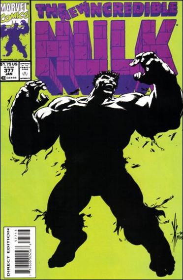 Incredible Hulk (1968) issue 377-C Light Green Cover (3rd Printing)