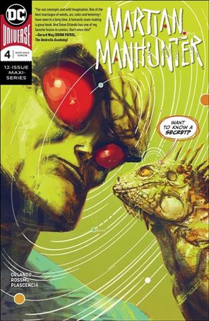Martian Manhunter (2018) issue 4 Riley Rossmo Cover
