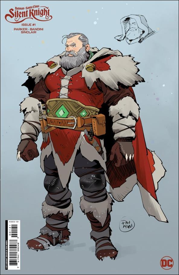 Batman - Santa Claus: Silent Knight issue 1-F Dan Mora 1:50 Cardstock Cover