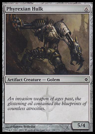 Magic the Gathering: New Phyrexia card 150 Phyrexian Hulk