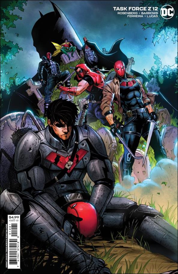 Task Force Z issue 12-B Jim Cheung Cardstock Cover