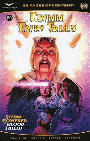 Grimm Fairy Tales (2016) issue 59 Al Barrionuevo Cover