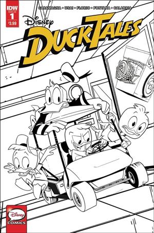 Ducktales (2017) issue 1-E Marco Ghiglione Cover (2nd Printing)