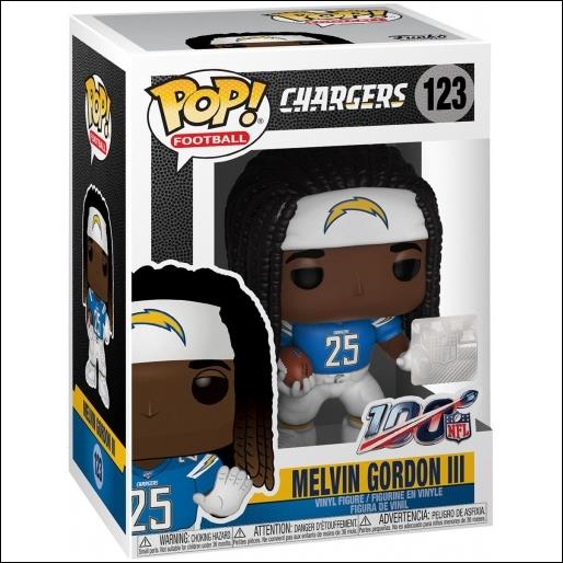 Pop! Football (NFL) figure 123 Melvin Gordon III
