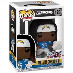 Pop! Football (NFL) figure 123 Melvin Gordon III