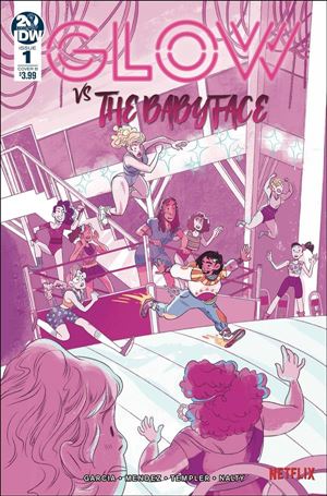 GLOW vs The Babyface issue 1-B Nicole Goux Cover