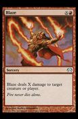 Magic the Gathering: Planechase (Base Set) card 47 Blaze