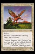 Magic the Gathering: Visions (Base Set) card 2 Daraja Griffin