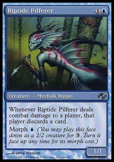 Magic the Gathering: Planar Chaos (Base Set) card 60 Riptide Pilferer