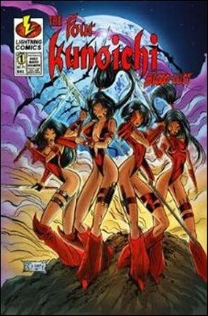 Four Kunoichi: Bloodlust Cover Image 1