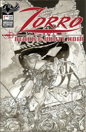 Zorro: Black & White Noir Cover Image 1