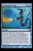 Magic the Gathering: Commander (Base Set) card 60 Scattering Stroke