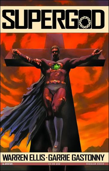 Warren Ellis' Supergod issue 1 Standard Cover