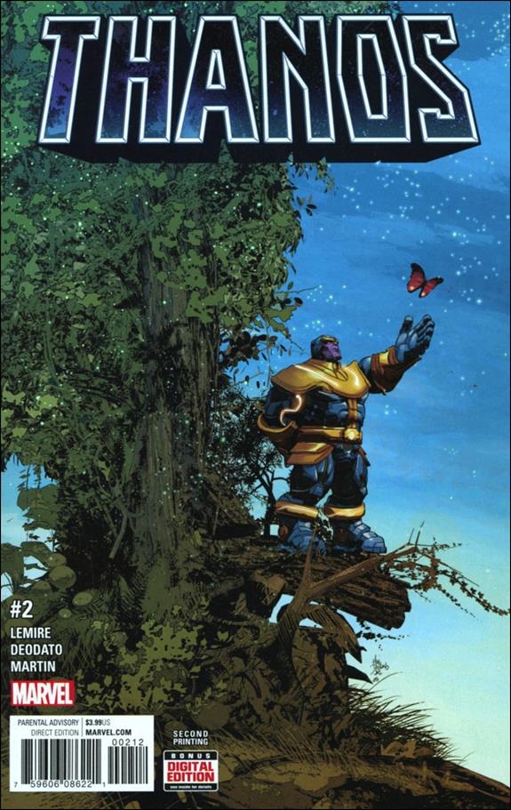 Thanos (2017) issue 2-C Mike Deodato Jr. Cover (2nd Printing)