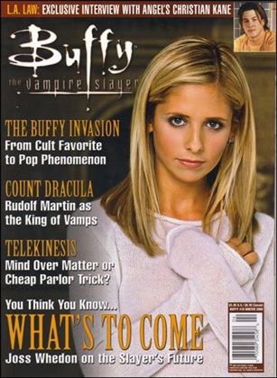 Buffy the Vampire Slayer Official Magazine issue 10-B Sarah Michelle Gellar Cover