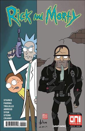 Rick and Morty (2015) issue 39-B Howard M. Shum Cover