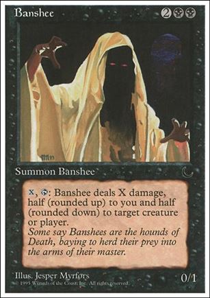 Magic the Gathering: Chronicles (Base Set) card 29 Banshee