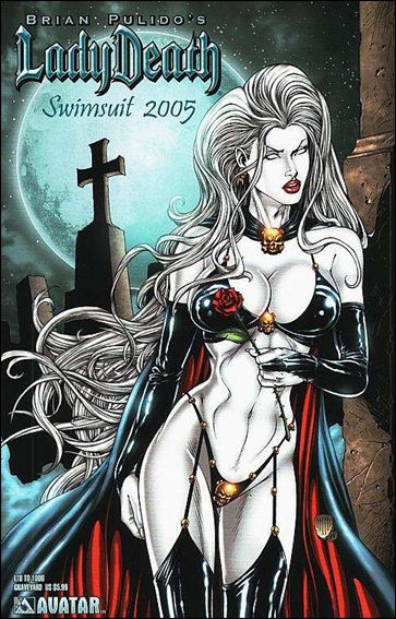 Lady Death: Swimsuit Special issue 2005-S Graveyard Cover 1/1000