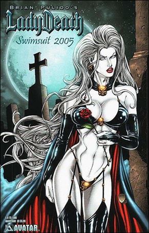 Lady Death: Swimsuit Special issue 2005-S Graveyard Cover 1/1000