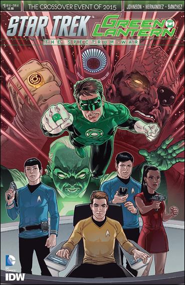 Star Trek/Green Lantern (2015) issue 1 Gabriel Rodriguez Cover