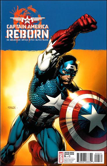 Captain America: Reborn issue 5-C David Finch 1:25 Cover