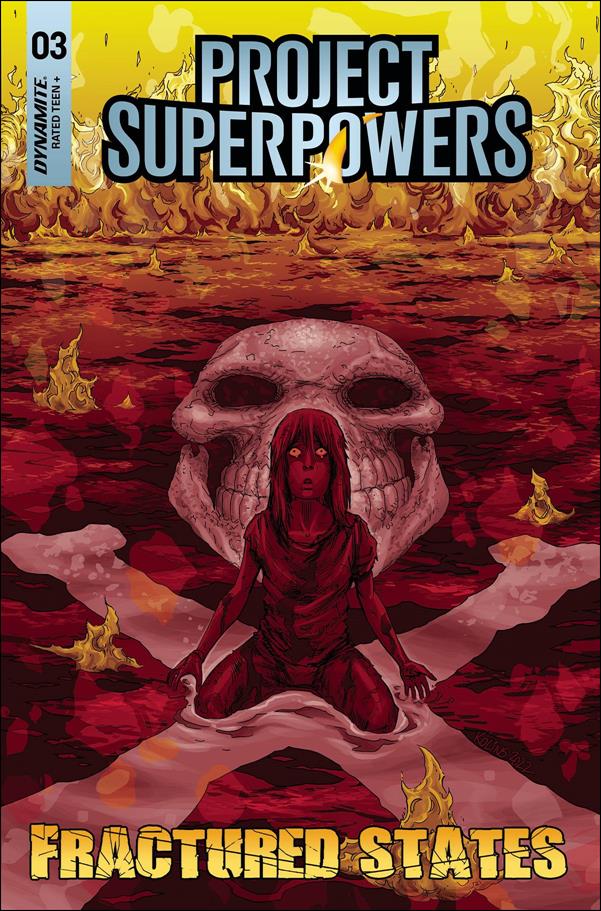 Project Superpowers: Fractured States issue 3-B Scott Kolins Cover