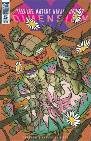 Teenage Mutant Ninja Turtles: Dimension X issue 5-B Craig Rousseau Cover