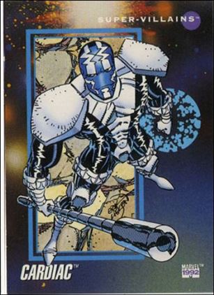 Marvel Universe: Series 3 (Base Set) card 132 Cardiac