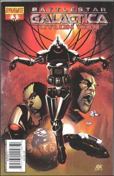 Battlestar Galactica: Cylon War issue 3-B Nigel Raynor 1:4 Cover
