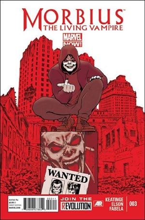 Morbius: The Living Vampire (2013) issue 3 David Lopez Cover