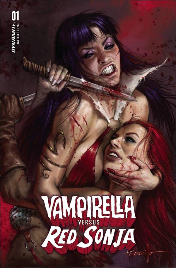 Vampirella vs Red Sonja issue 1 Lucio Parrillo Cover
