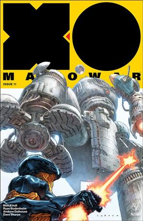 X-O Manowar (2017) issue 11 Lewis LaRosa Cover