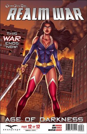 Grimm Fairy Tales Presents Realm War: Age of Darkness issue 12-C Jose Luis Cover
