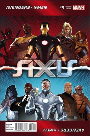 Avengers & X-Men: AXIS issue 9-B Paul Renaud 1:50 Cover
