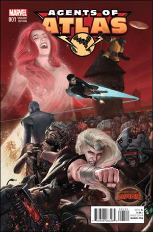 Secret Wars: Agents of Atlas issue 1-B Scott Wilson Cover